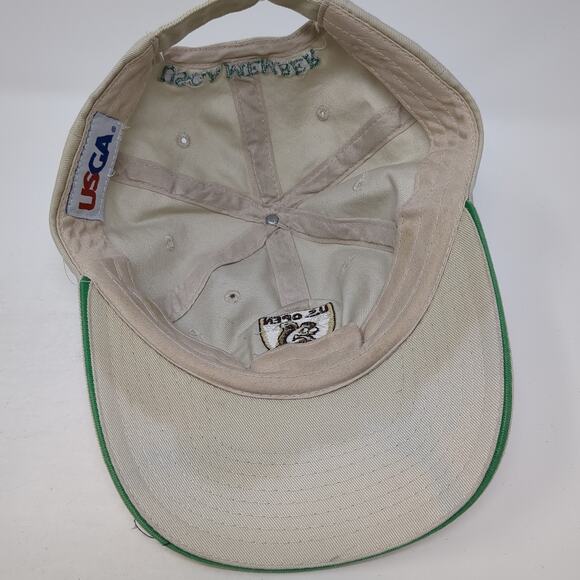US Open 2007 Oakmont USGA Member Baseball Cap Beige OS Adjustable Embroidered - Picture 6 of 8